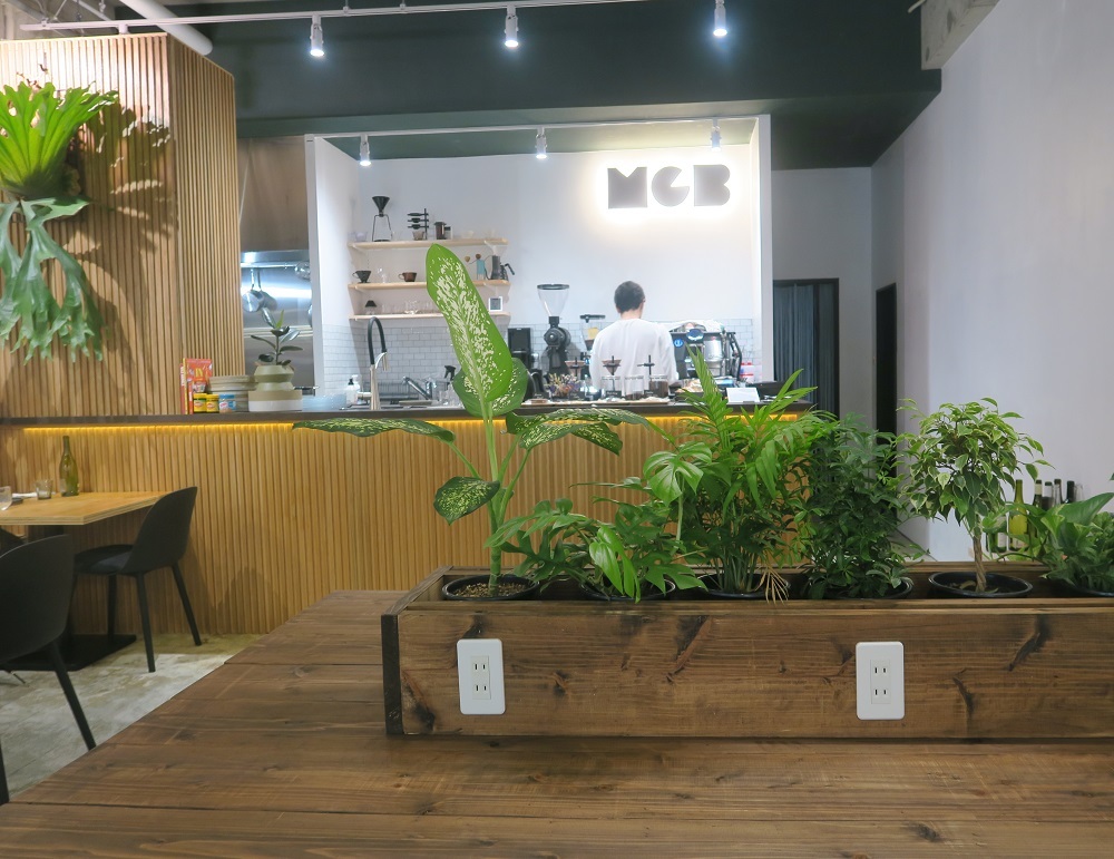 「merisis coffee brewers」の店内