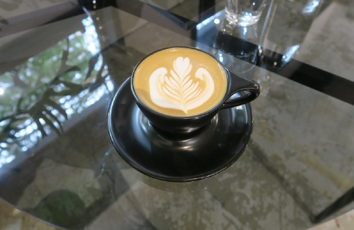 「merisis coffee brewers」のカフェラテ