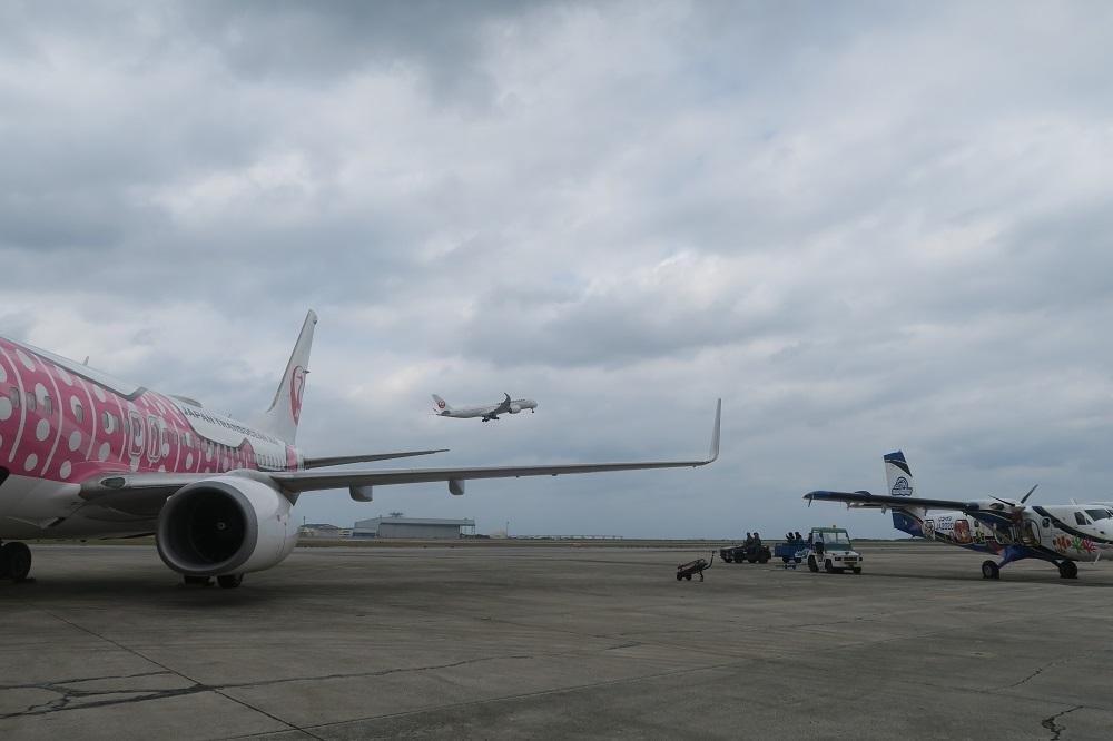 JTAが離陸しました