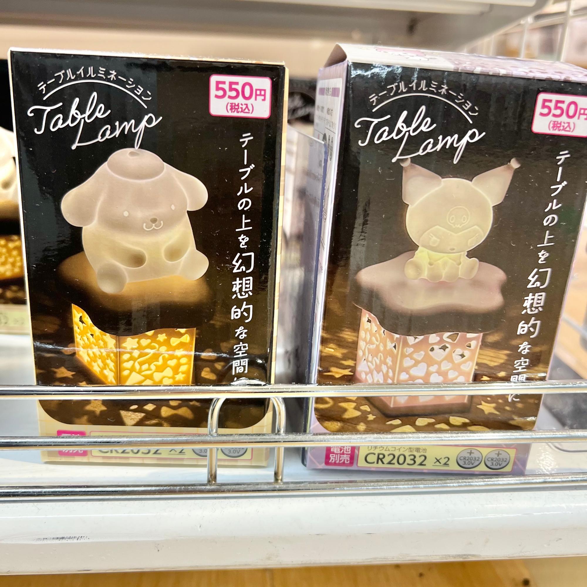 【レア品】ポムポムプリン　テーブルライト 新品 ポムポムプリン テーブルイルミネーション サンリオLED