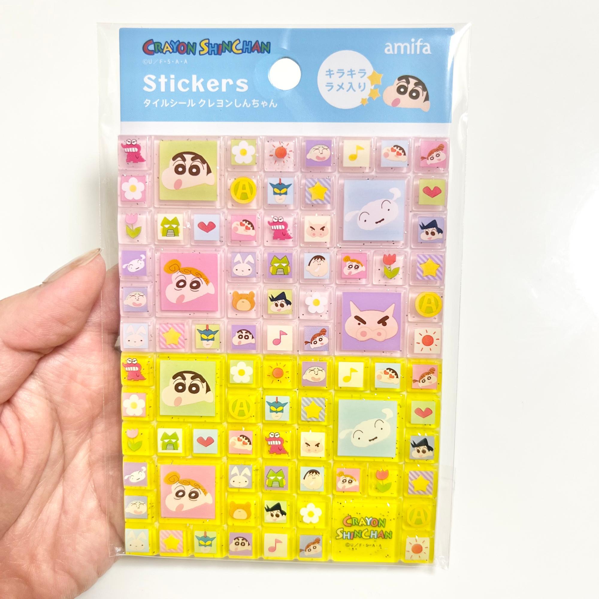 クレヨンしんちゃん 映画 ステッカー セリア クレヨンしんちゃん セリア 映画ステッカー セット - メルカリ