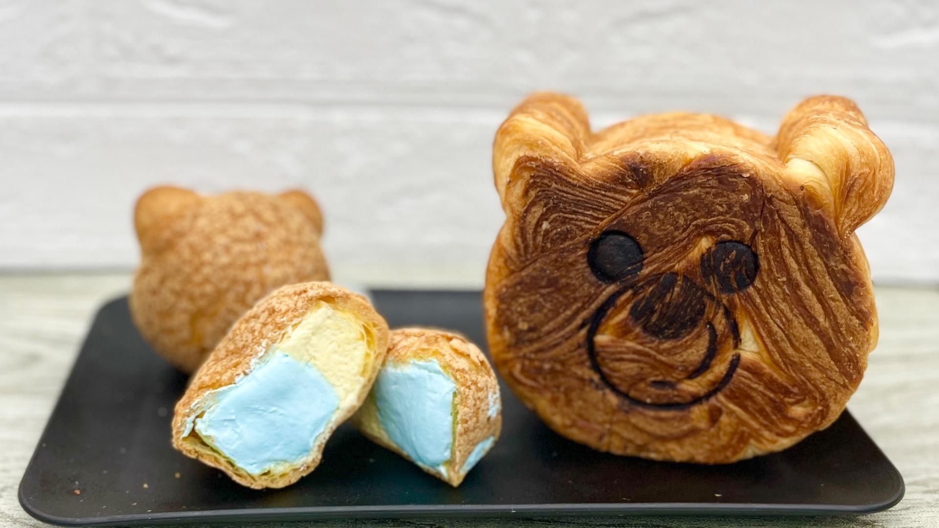 Big!くまさん苺シュークリーム Big!くまさん苺シュークリーム