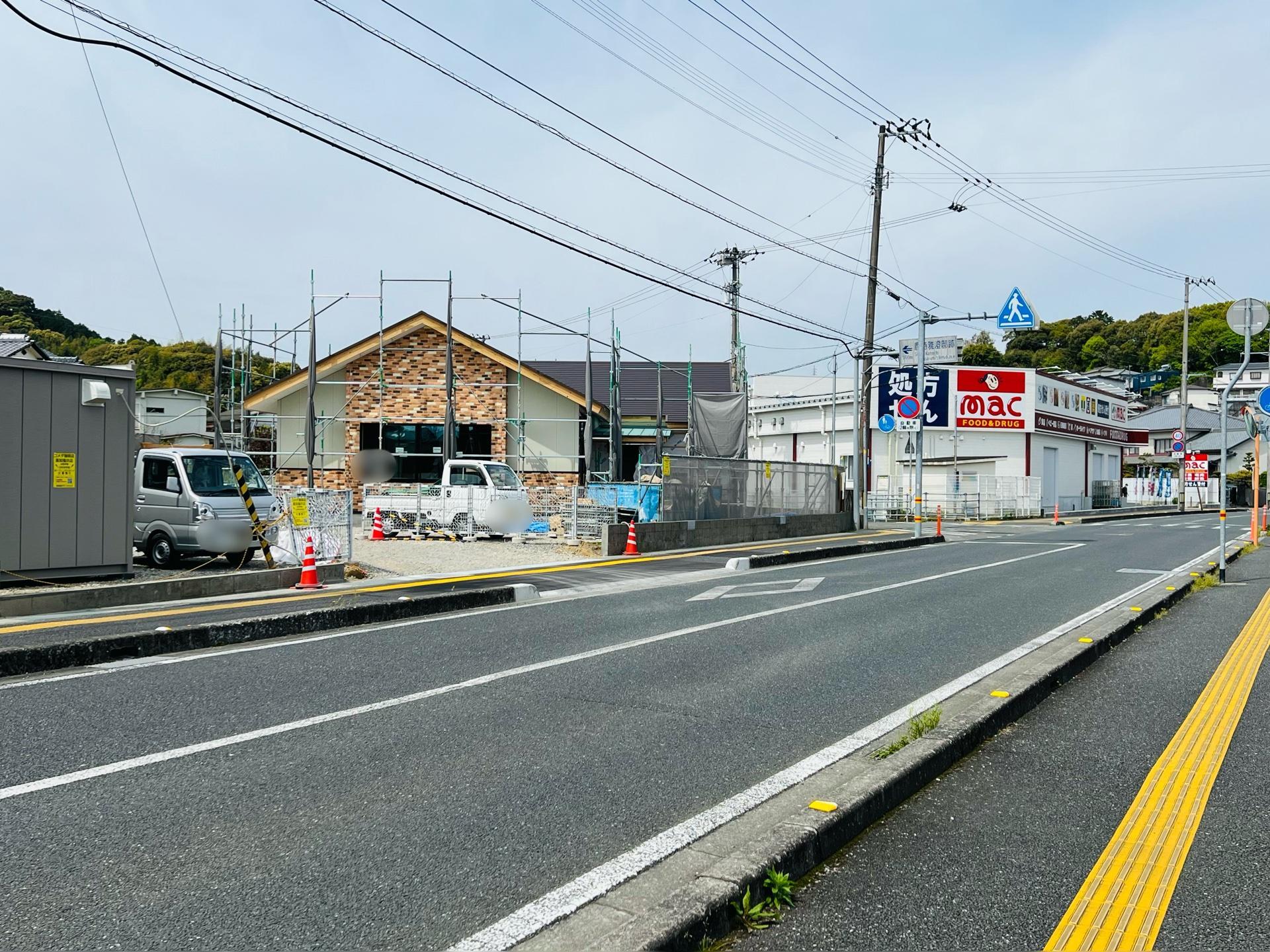 ※2024年4月中旬ごろの工事現場の様子