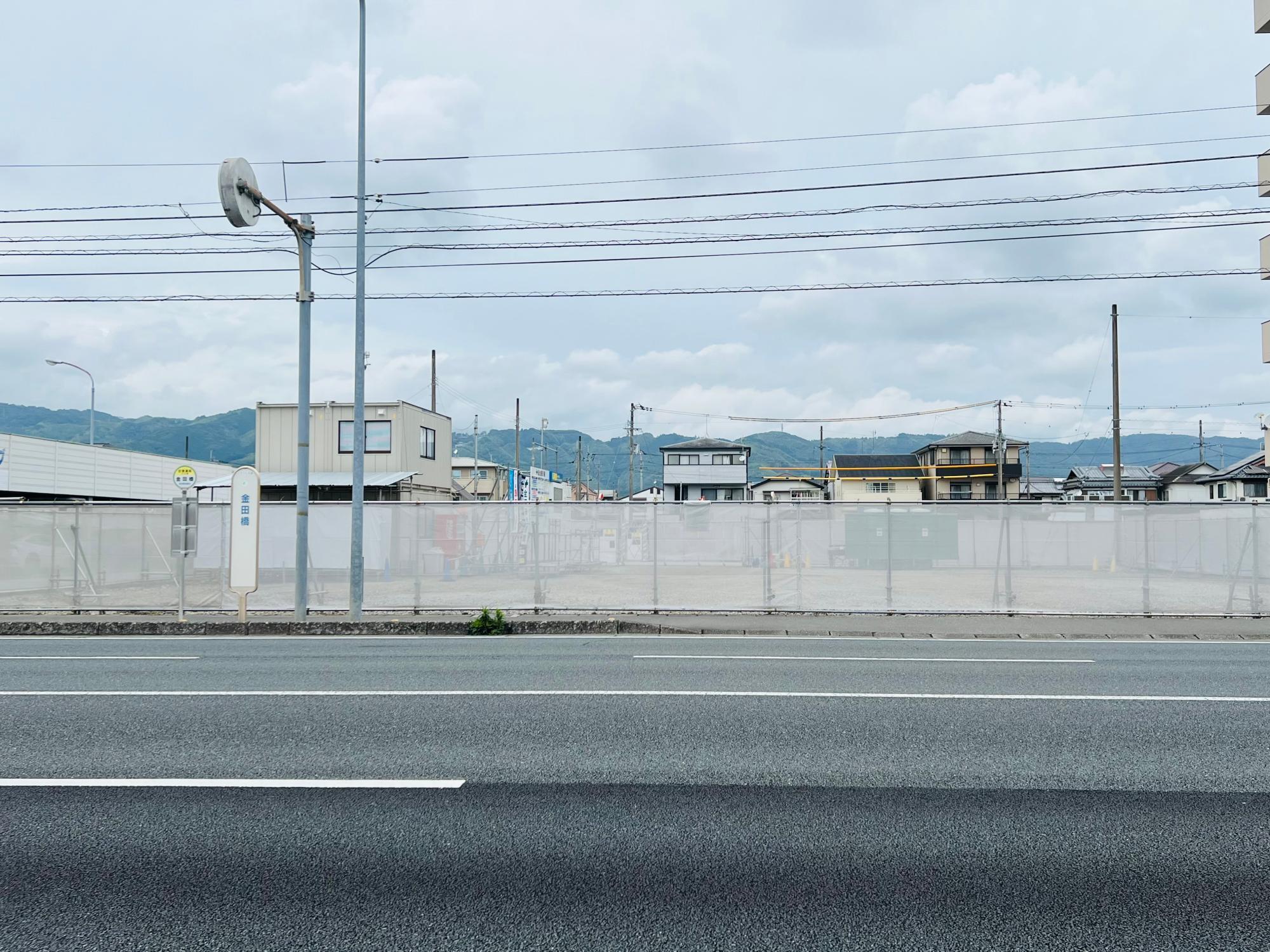 ※「スズキアリーナ金田」跡地（2024年7月2日の様子）