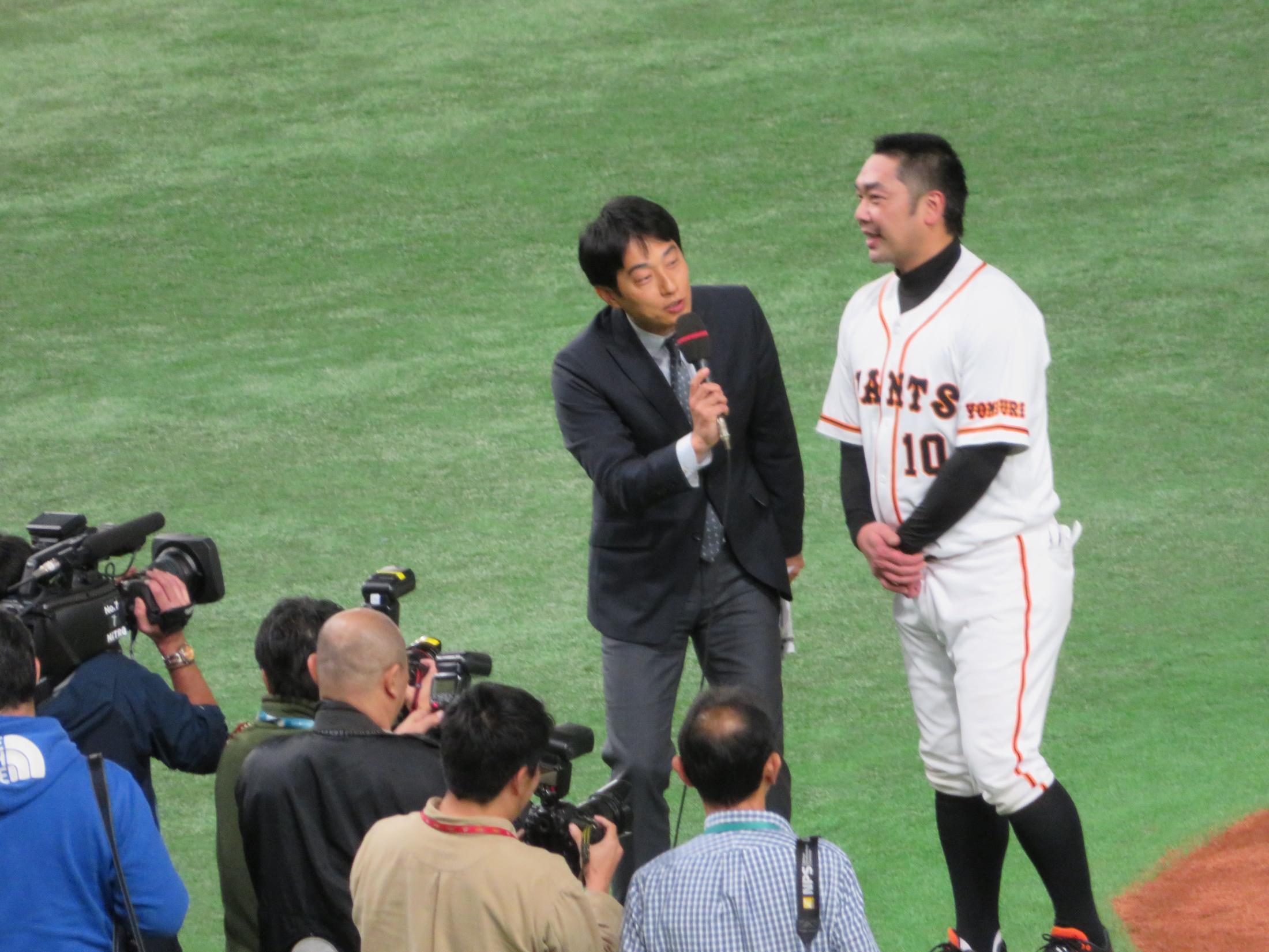 阿部慎之助 引退記念　フォトパネル 阿部慎之助 引退記念 フォトパネル