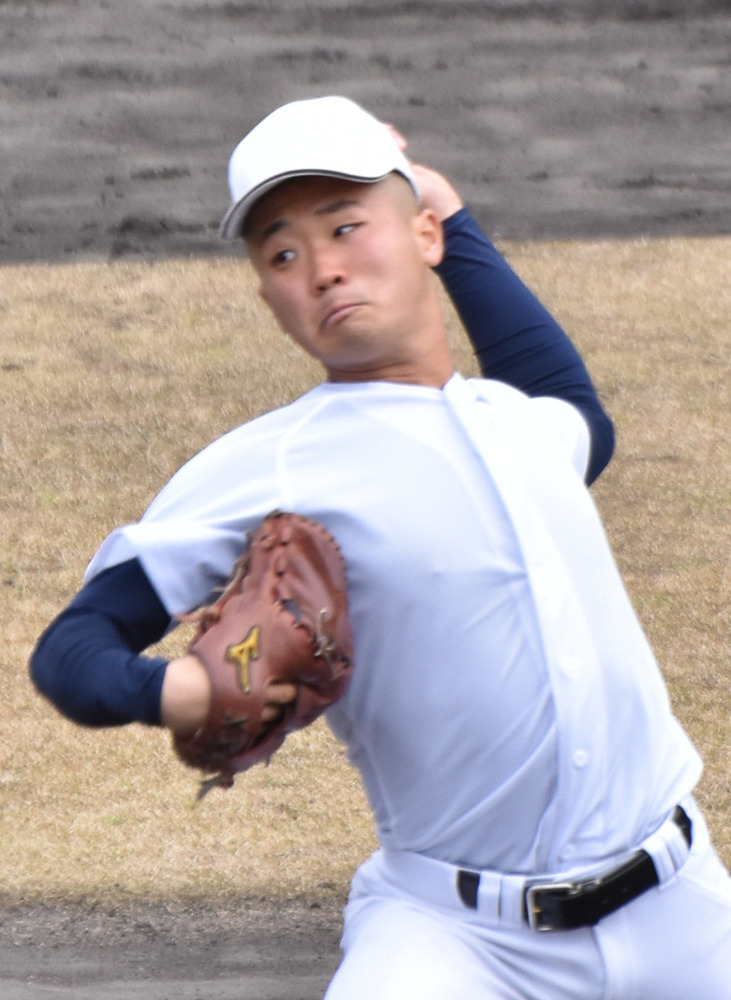 いざ令和の春＞センバツ鳥取城北 選手紹介／1 阪上陸投手／安保