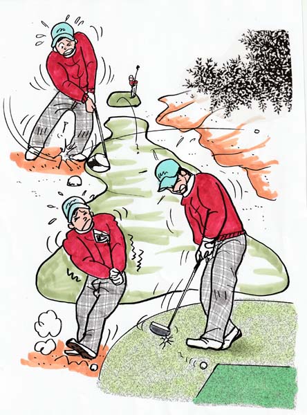 「冬ゴルフ」の心得3カ条 ミスを防ぐスイング、パッティング、アプローチの心得プロがアドバイス
