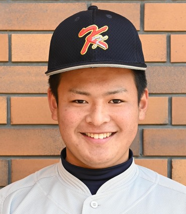 京都国際　高校野球　公式　帽子 40人の魂＞センバツ・京都国際 舘侑我選手（2年）／北代琉晟選手