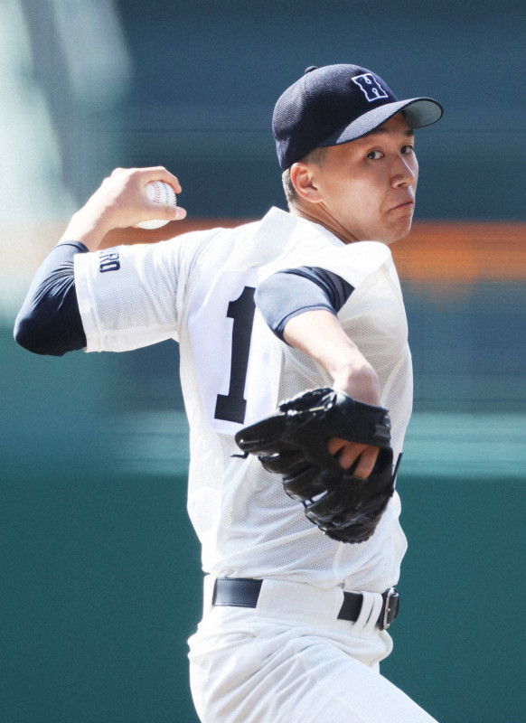 無観客から甲子園「舞い上がった」北海・木村大成 選抜高校野球