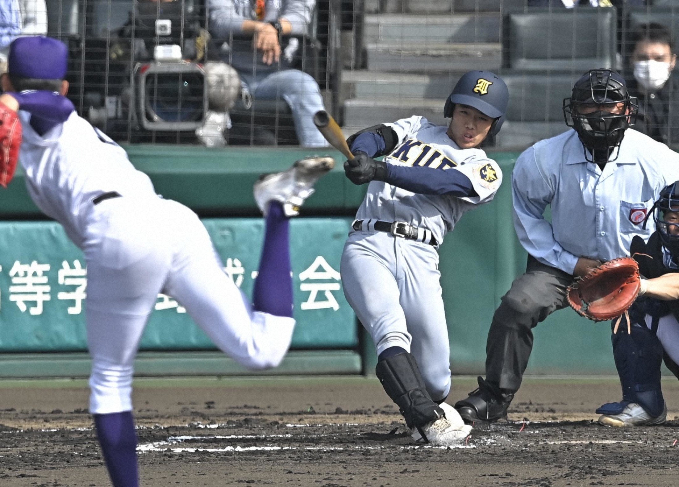 仙台育英・八巻真也 聖地での一発が確かな自信に 選抜高校野球