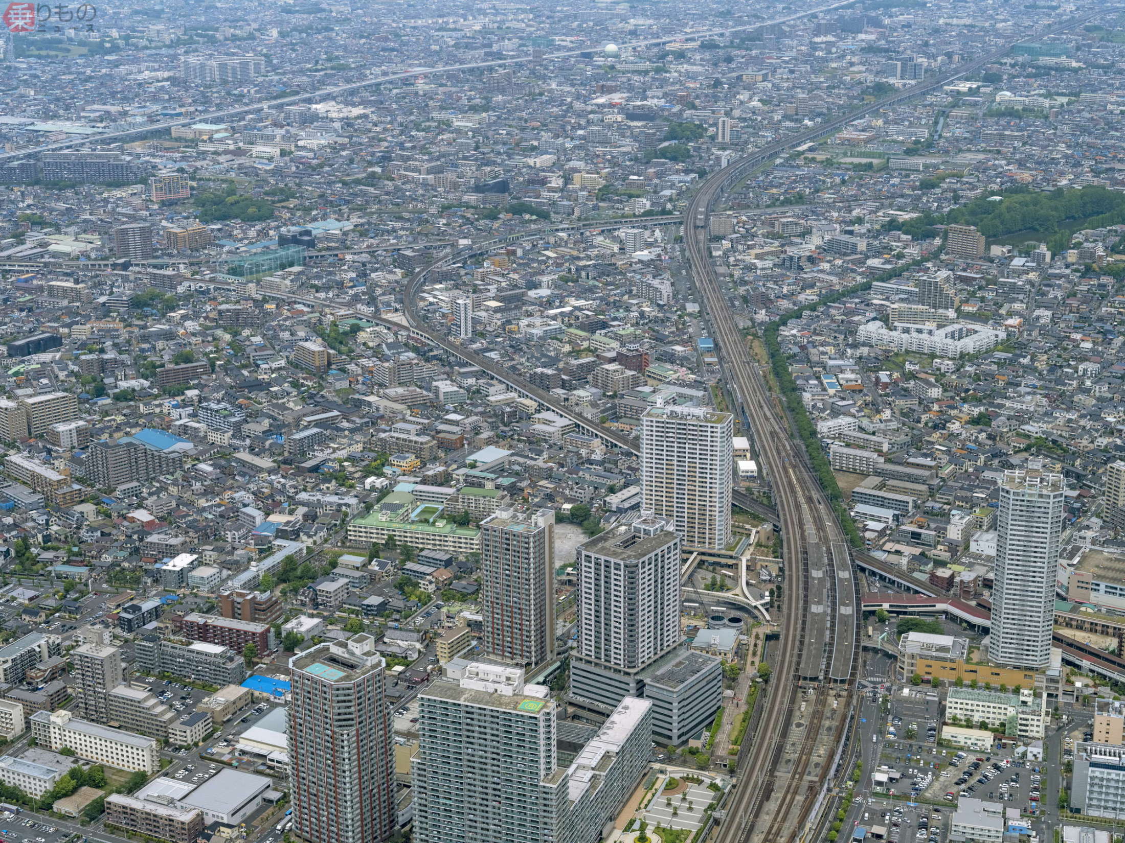 【空から撮った鉄道】武蔵野線と京葉線内に構成される3ヶ所のデルタ線