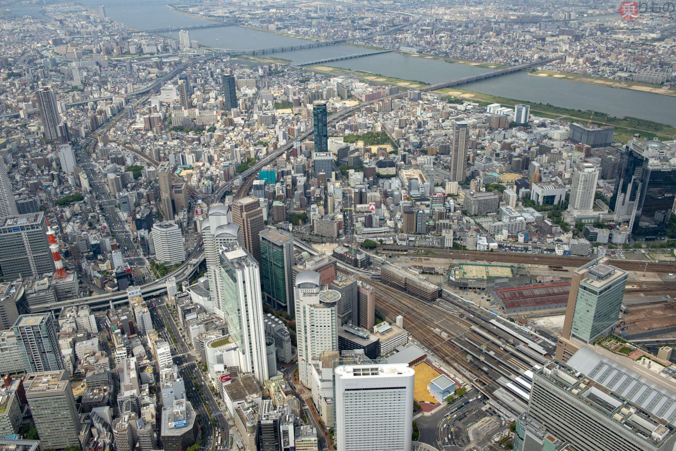 【空から撮った鉄道】梅田貨物駅跡地に誕生する街「うめきた」 3年分の定点観測から
