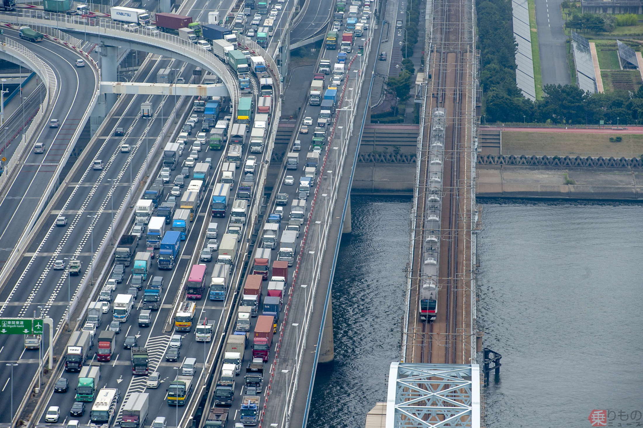 【空から撮った鉄道】常磐線に総武線、東武、京成… 東京城東部の鉄道をみる