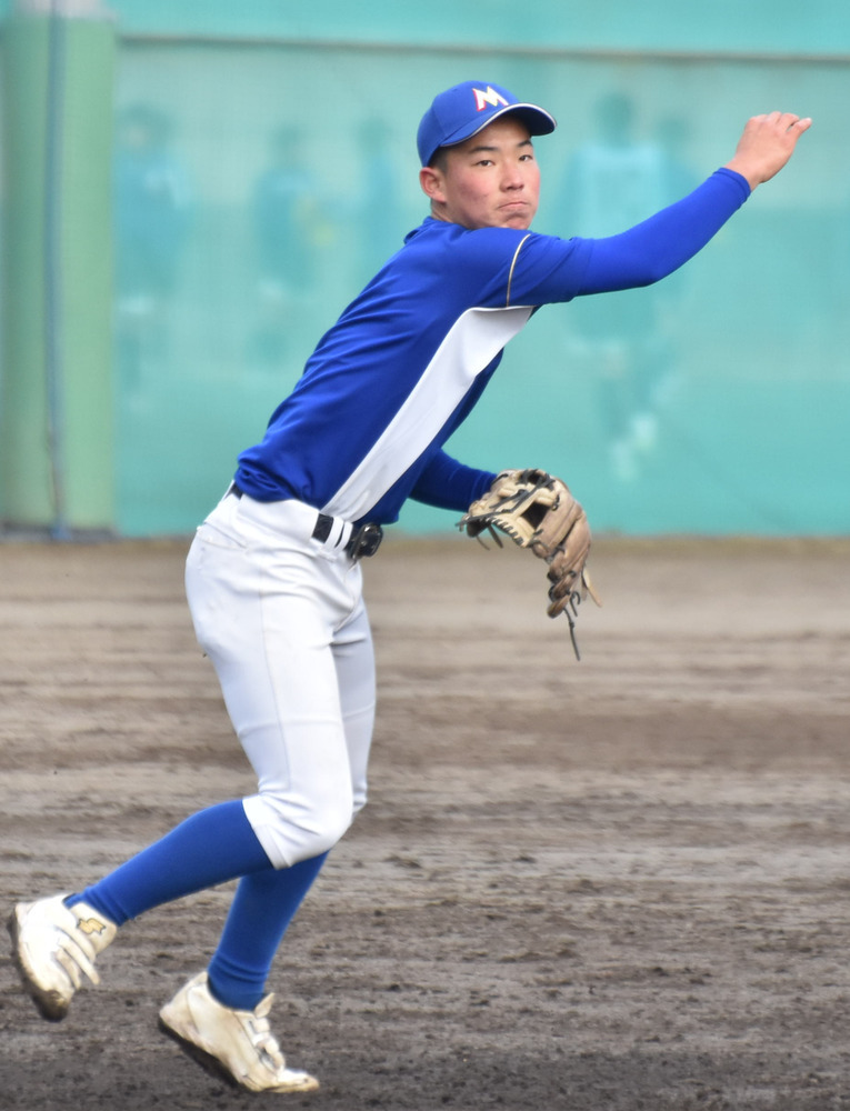 明秀旋風'２２センバツ＞選手紹介／７ 平野太智遊撃手（１年） 昨秋の一打で成長確信 ／茨城（センバツLIVE！） - Yahoo!ニュース