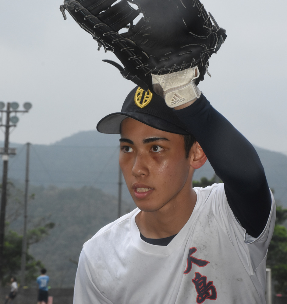 大島　野球部 センバツここに注目＞大島・大野稼頭央 奄美育ち「鉄腕カズオ