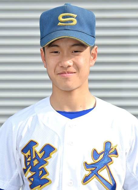 春に駆ける'２２センバツ＞選手紹介／１５止 聖光学院 大槻俊齊内野手