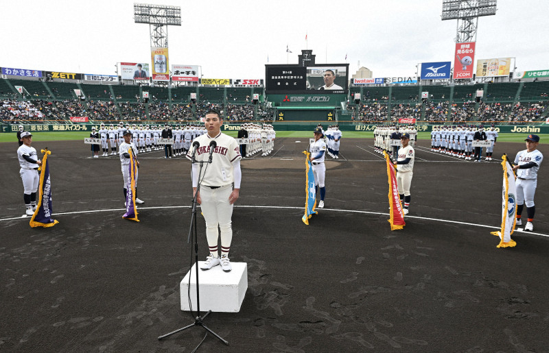 選抜高校野球が開幕 32校が頂点目指し熱戦 決勝は31日予定