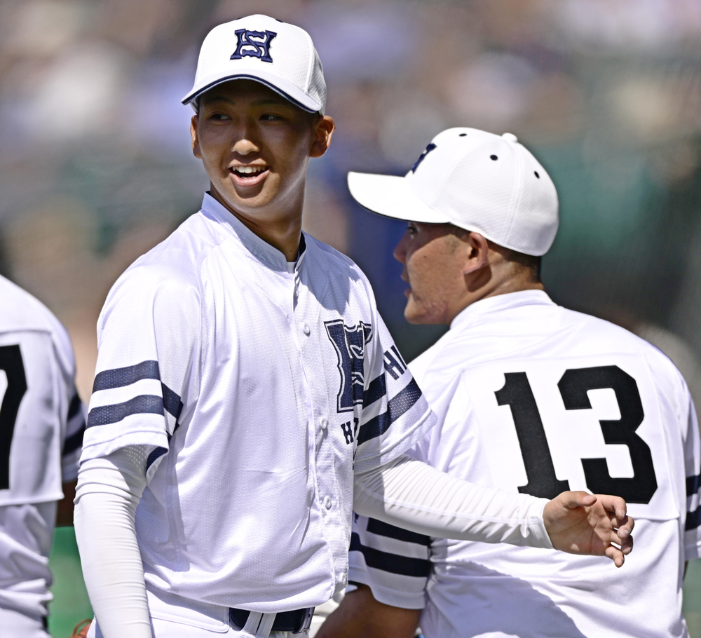 彦根総合高校春の選抜甲子園彦根総合大応援セット センバツ2023 彦根総合・野下陽祐投手 力投、聖地でこの目に