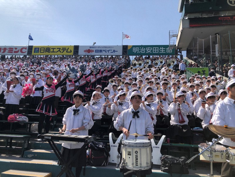 可愛くてごめん」演奏したら安打 甲子園名物・大阪桐蔭の吹奏楽