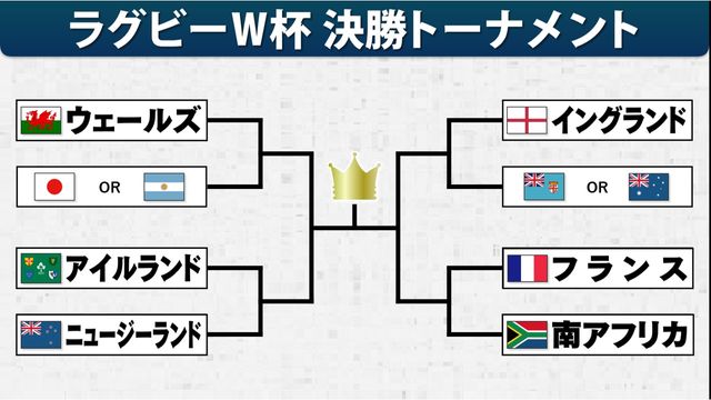 ラグビーW杯】決勝T進出6チーム決まる 残すは日本対アルゼンチンの直接