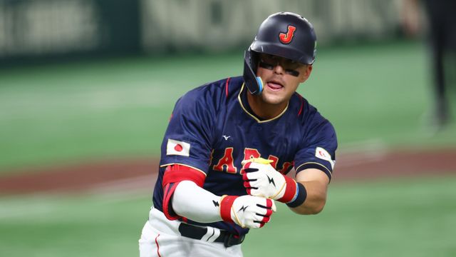 ヌートバー来日 福岡で野球教室を開催 WBCでは不動のリードオフマン