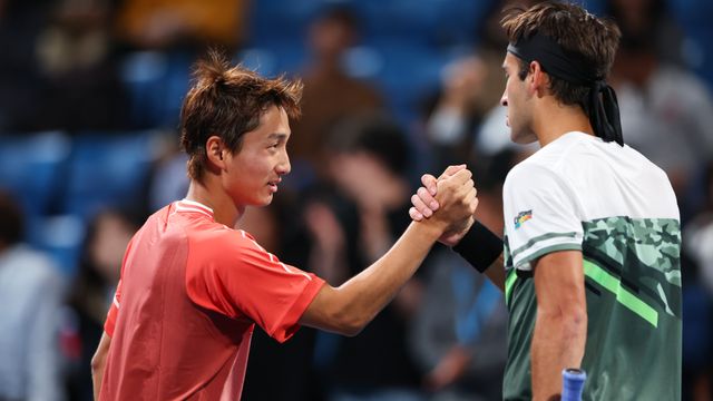 テニス】新星20歳の望月慎太郎がATPツアー初勝利 格上相手にストレート