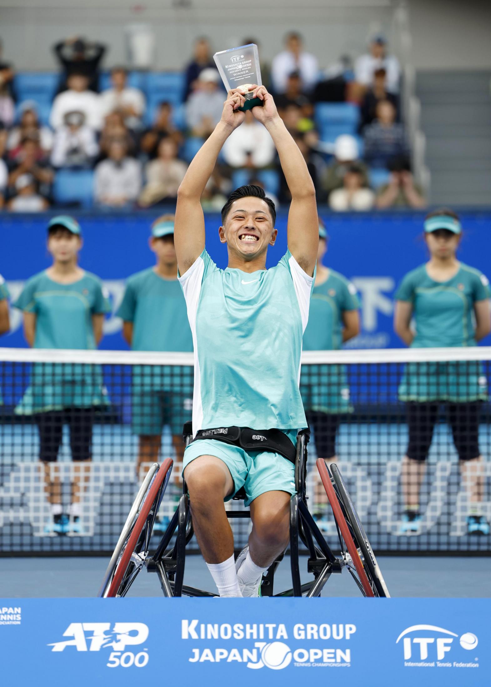 車いす小田が優勝 ジャパン・オープンテニス第5日（共同通信） - Yahoo