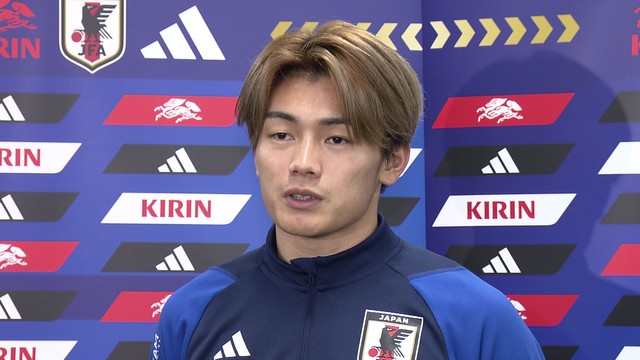 「強さを見せられたらいい」サッカー日本代表・上田綺世 アジア2次 