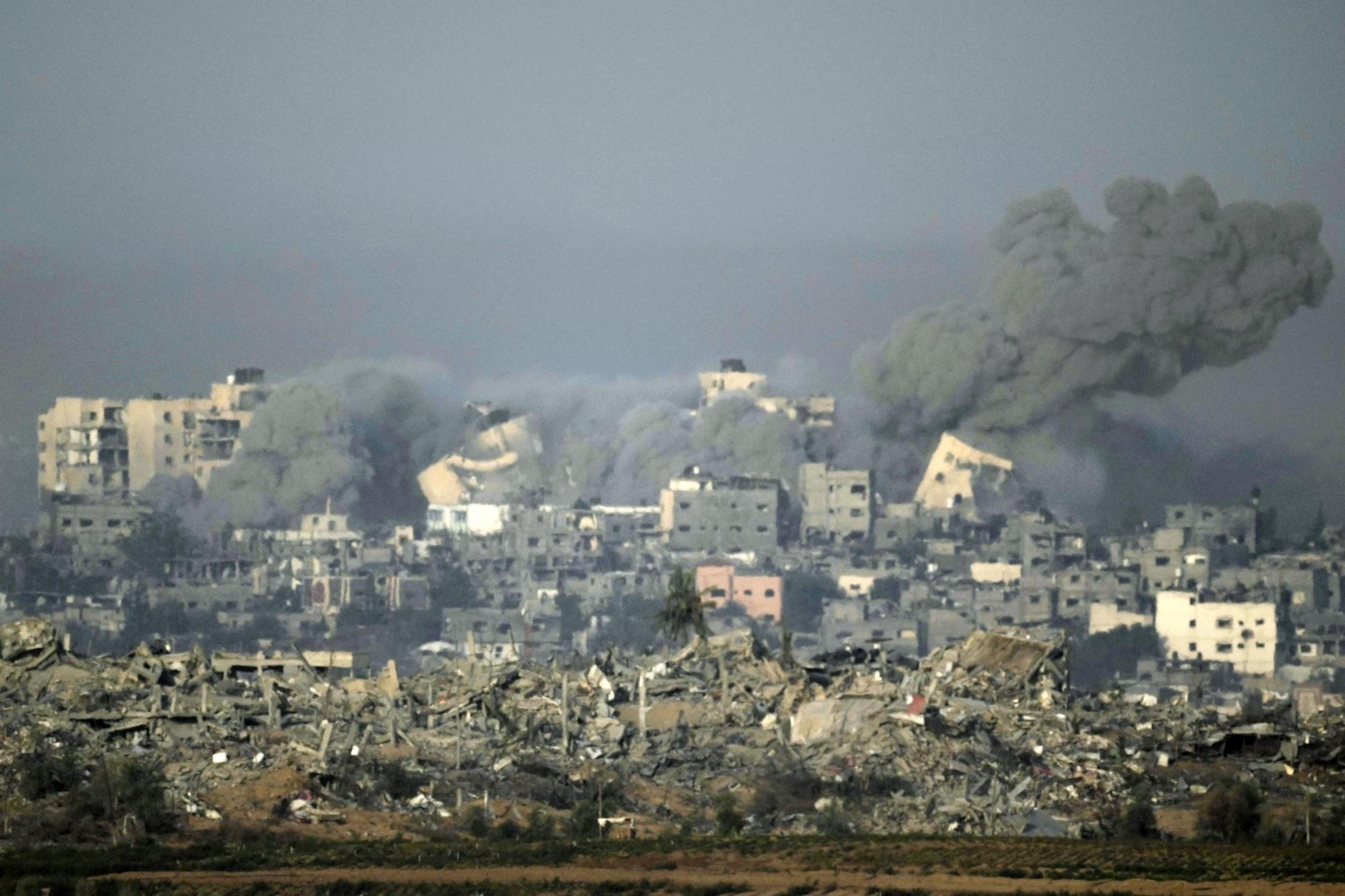 ガザで空爆、多数死傷　戦闘休止前にイスラエル軍（共同通信） - Yahoo!ニュース