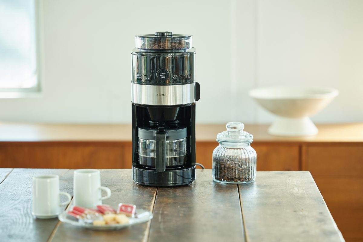 シロカ コーン式全自動コーヒーメーカー - コーヒーメーカー
