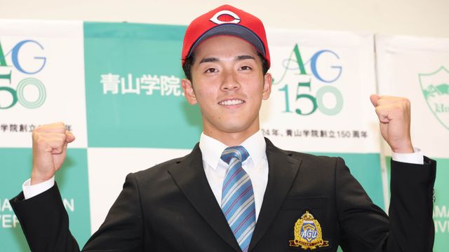 広島】ドラ1常廣羽也斗は「17」 過去には通算102勝右腕が背負う 新入団 