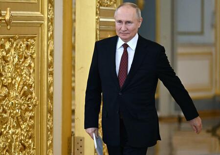 サウジとUAE訪問へ　プーチン大統領(共同通信)