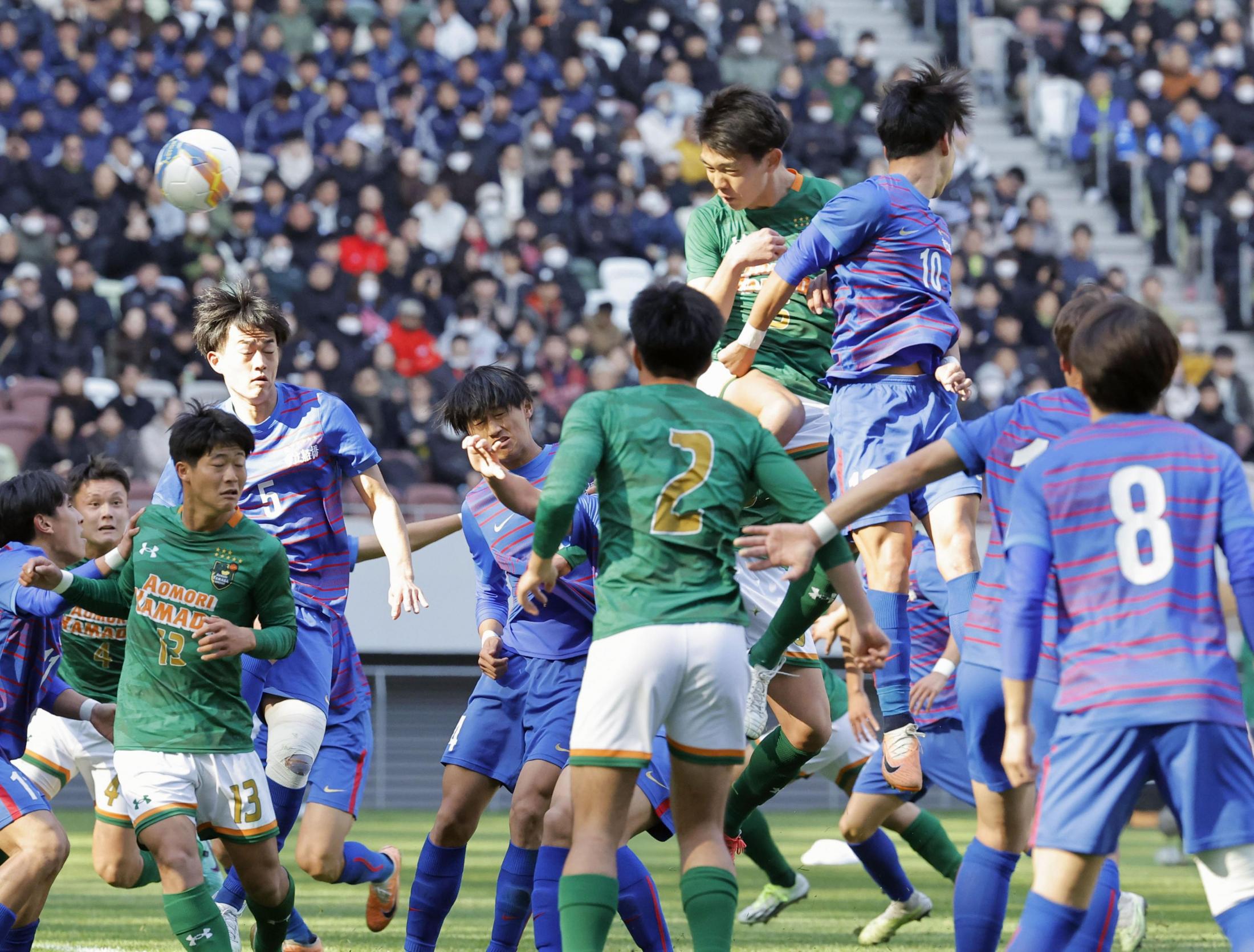 青森山田と近江が決勝 全国高校サッカー選手権（共同通信） - Yahoo!ニュース