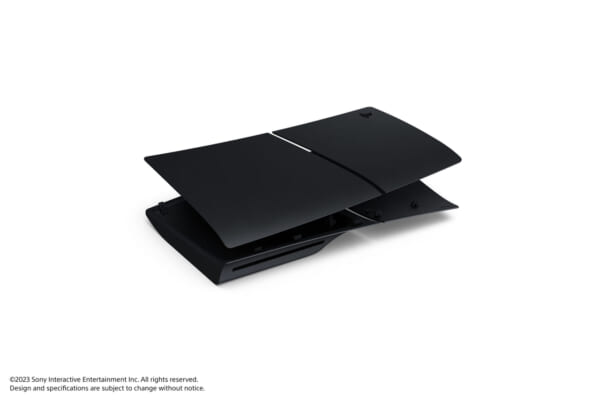 PlayStation 5新モデルに対応したカバー「ミッドナイト ブラック」 が2 