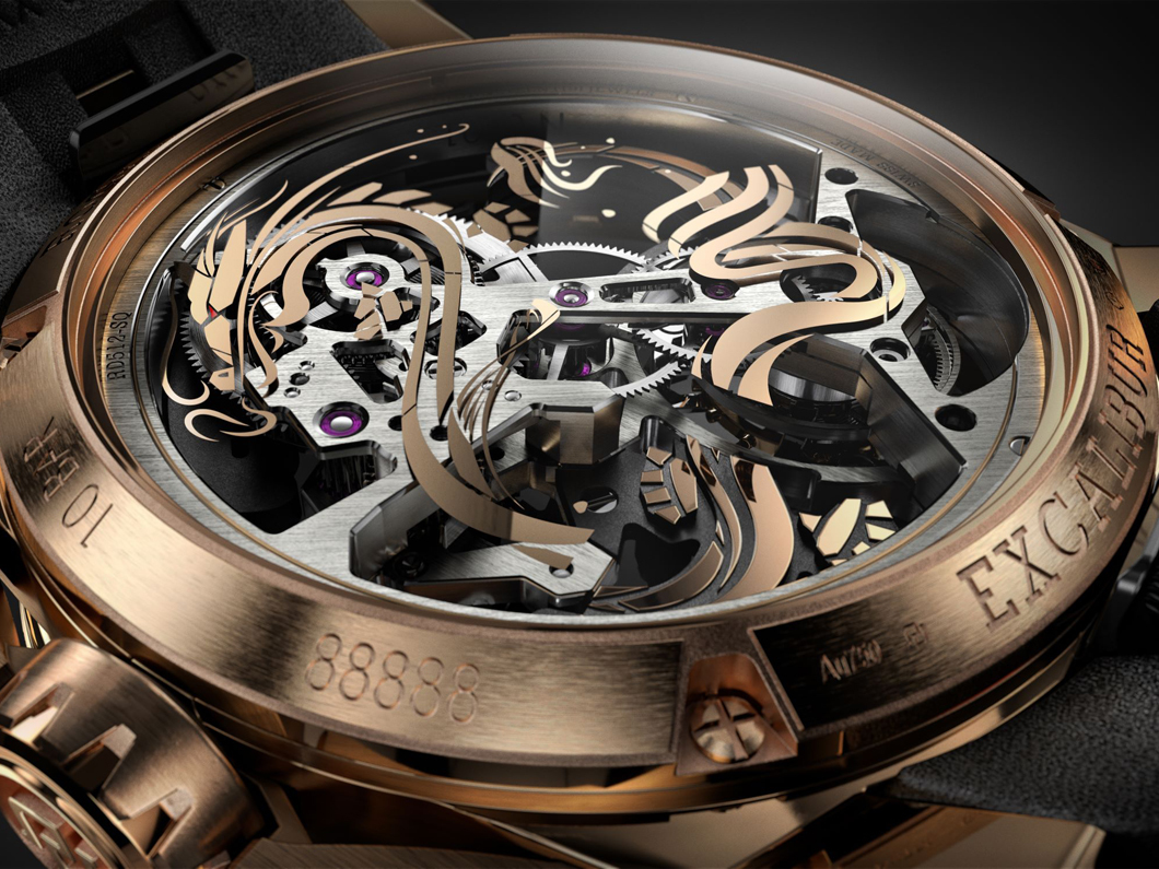世界限定28本だけ、スイスの高級時計ロジェ・デュブイ】超絶技巧で龍を