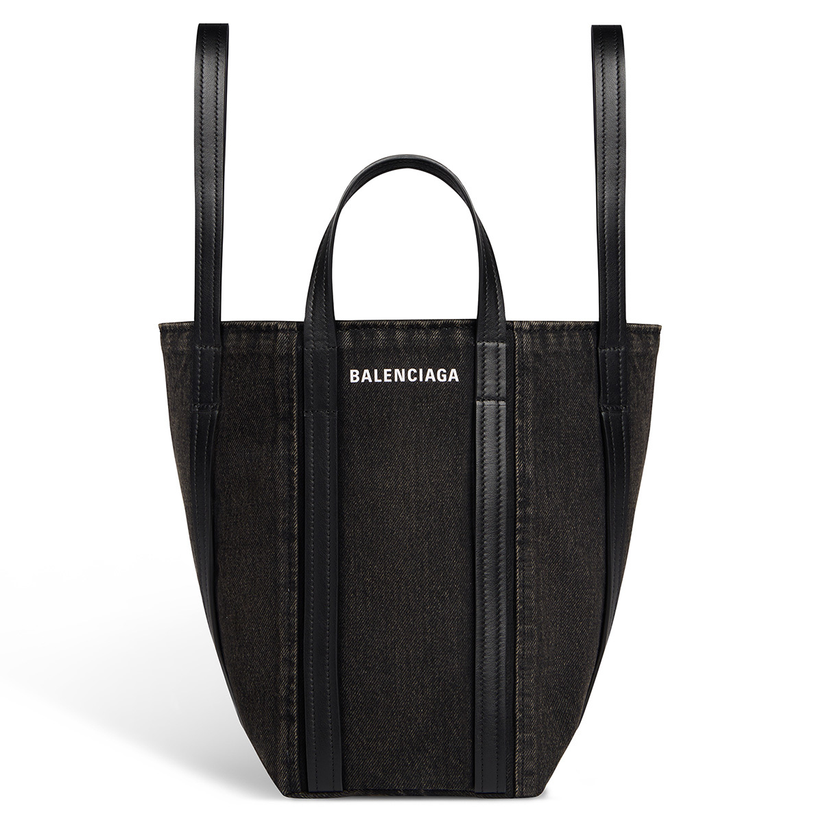 「バレンシアガ」が日本限定のブラックデニム製バッグを発売 