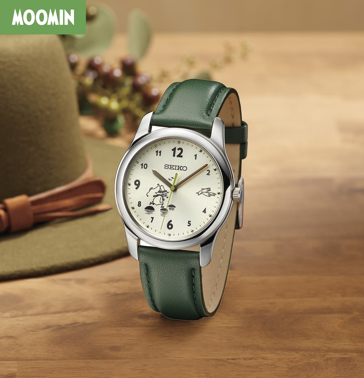 ムーミン】スナフキンの豊かな時間を共有できるスペシャルな腕時計 