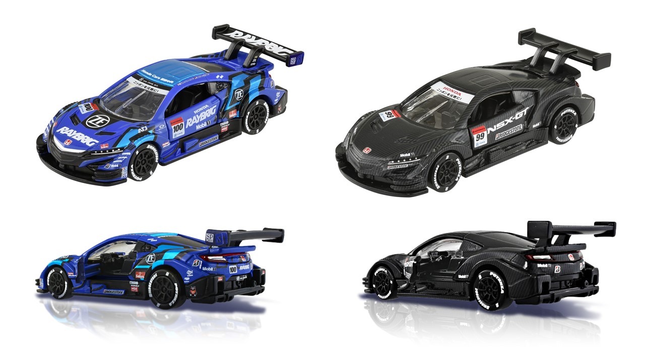 トミカより「トミカプレミアムRacing」の第1弾「RAYBRIG NSX-GT」と 