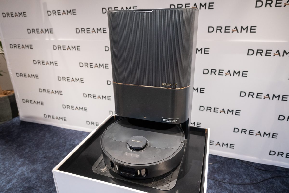 6Way 全自動”ロボット掃除機「DreameBot X30 Ultra」。ステーション 