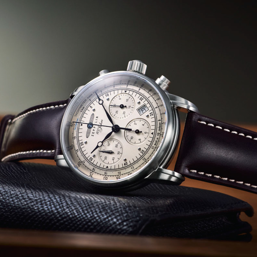 ドイツの時計ブランド“ツェッペリン”】スイス製機械式ムーヴメント搭載 