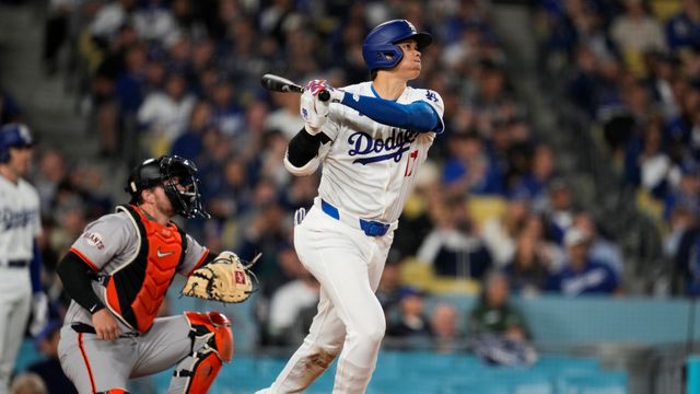 ついに出た！大谷翔平に待望の一発 数字で見る今季第1号 飛距離131メートルで23秒かけダイヤモンドを一周（日テレNEWS NNN） -  Yahoo!ニュース