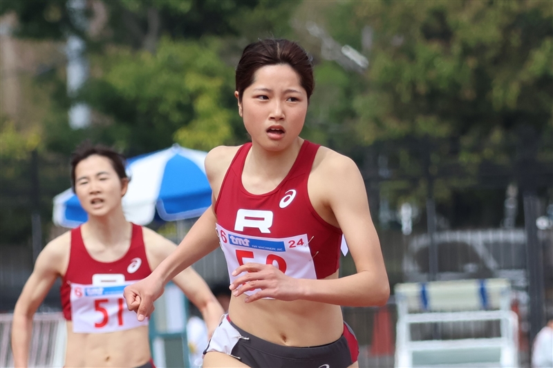 陸上】400mH高校記録保持者の瀧野未来が立命大デビュー！400m自己新、6 