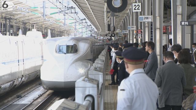 すでに満席近い便も・・・ＧＷの新幹線予約席数は去年の１．２倍　混雑ピークは下り５月３日・上り５月６日(ABCニュース)