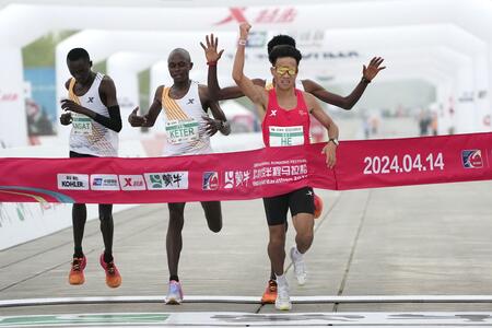 中国の優勝選手、記録取り消し　八百長疑惑の北京マラソン(共同通信)