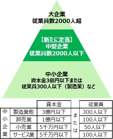 2024年の「中堅企業」は9,229社 企業支援の枠組み新設で、成長を 