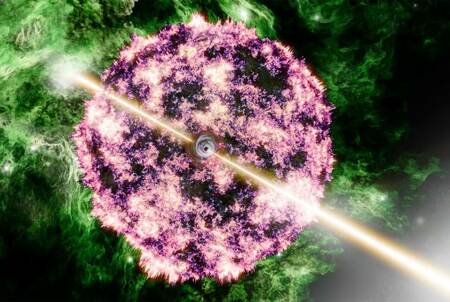 史上最も明るいガンマ線バーストの正体が「普通の超新星爆発」と判明(sorae 宇宙へのポータルサイト)
