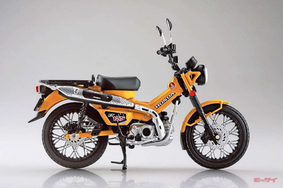 青島文化教材社からCT125ハンターカブ（JA65）完成品モデルが間もなく 