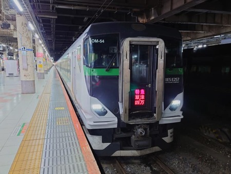 関東平野をひた走る希少な上野駅発着の在来線特急「草津・四万」(47NEWS)