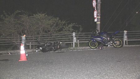 大型バイクがガードケーブルに衝突　道路わきに投げ出され、兵庫県の男性が死亡　仲間とツーリング中　ライダーに人気の国道29号　鳥取・若桜町(BSS山陰放送)