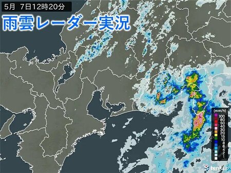 東海地方　静岡県は15時過ぎまで激しい雨に注意　8日～9日は天気急変に注意(tenki.jp)